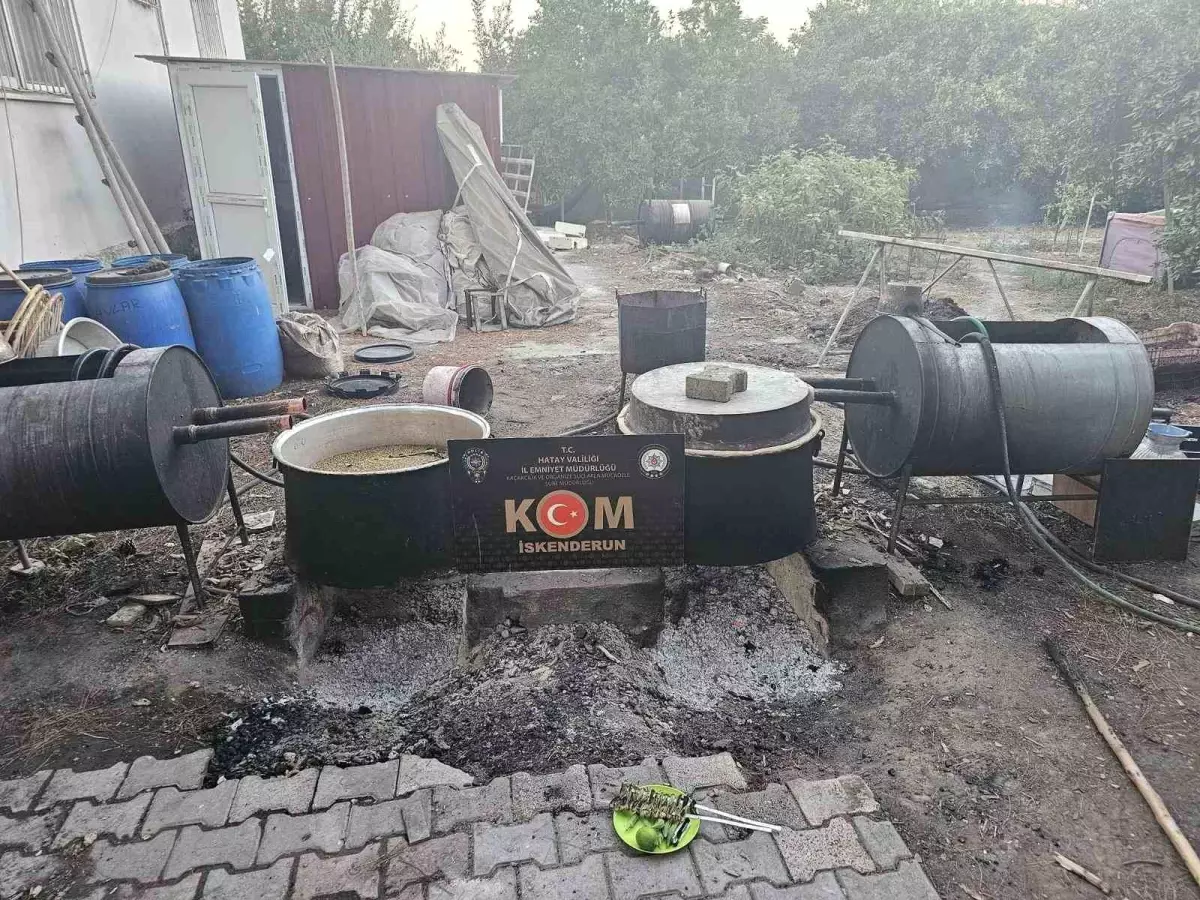 hatayda 2 bin 940 litre sahte icki ele gecirildi XfmtKCjJ